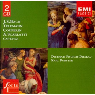 BACH - Dietrich Fischer-Dieskau - Cantates BWV 208, 211 & 212 (+ Scarlatti, Couperin, Telemann)