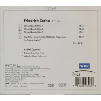 CERHA - Arditti String - Quatuors à cordes (3)