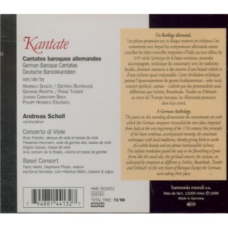 Kantate : Cantates baroques allemandes