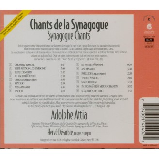Chants de la Synagogue (chant & orgue)