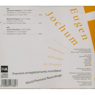 BRAHMS - Jochum - Symphonie n°1 pour orchestre en do mineur op.68
