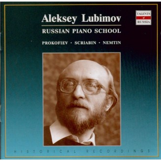 SCRIABINE - Lubimov - Cinq préludes op.74