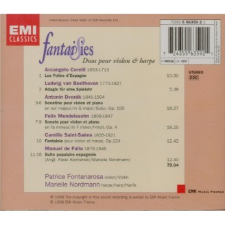 Fantaisies Duos pour violon et harpe