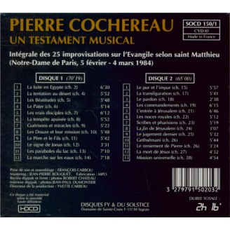 Un testament musical