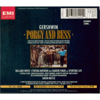 GERSHWIN - Rattle - Porgy and Bess
