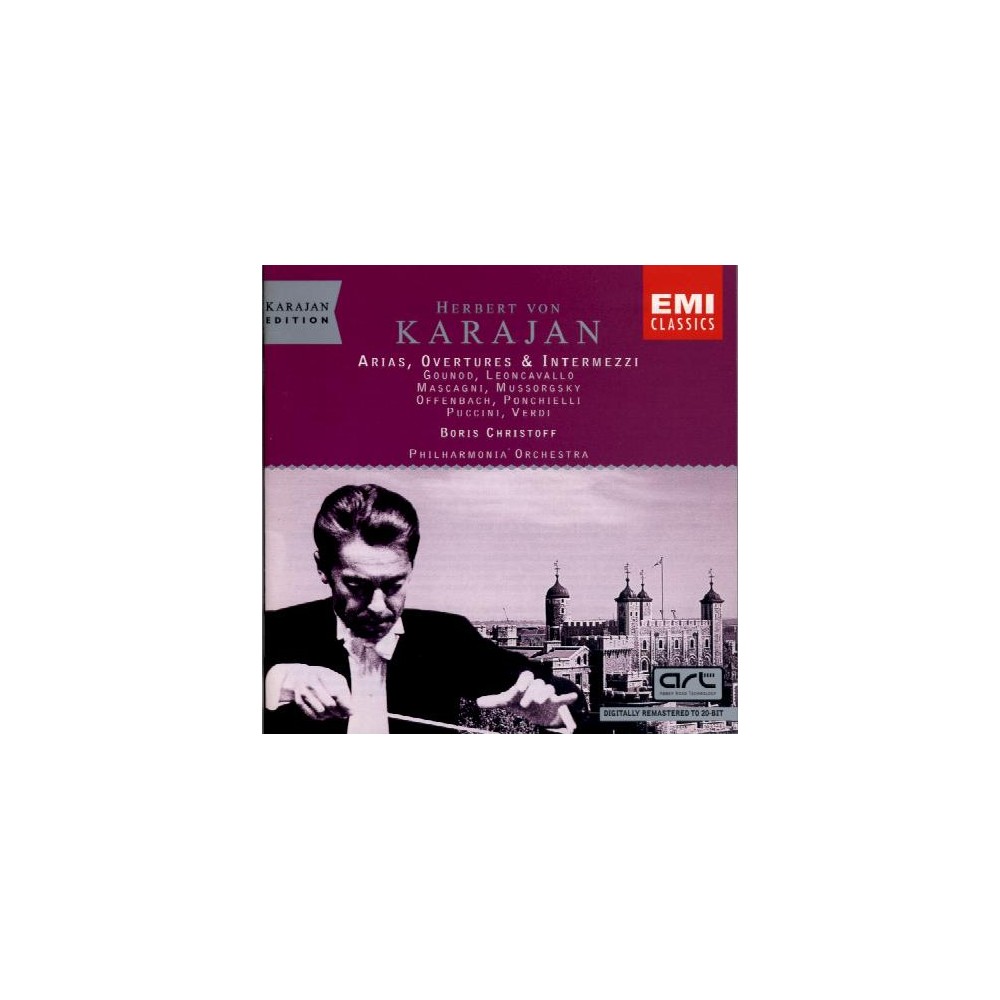Herbert von Karajan - Arias, ouvertures et intermezzi