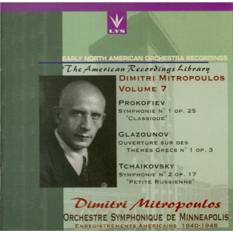 PROKOFIEV - Mitropoulos - Symphonie n°1 en ré majeur op.25 'Symphonie cl