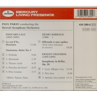 LALO - Paul Paray - Le roi d'Ys : ouverture