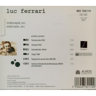 FERRARI - Lagniel - Suite pour piano
