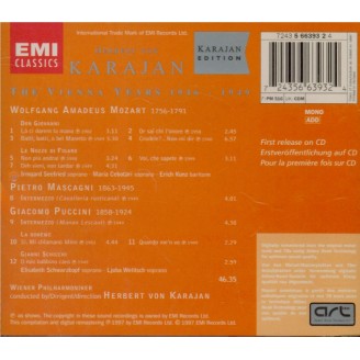 Herbert von Karajan - Extraits d'opéras italiens et intermezzi (1947/49)