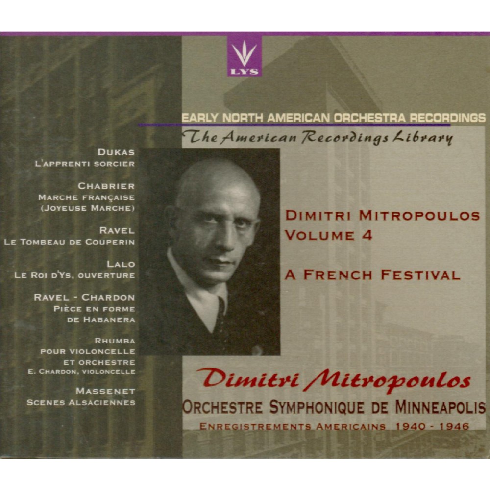 Dimitri Mitropoulos Vol.4
