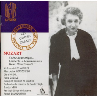 MOZART - Archives du festival de Prades : Les Années Casals