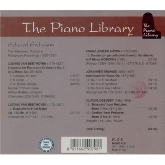 Eduard Erdmann - The Telefunken, Polydor and Parlophone Recordings 1920-1933