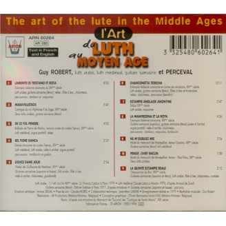 L'art du luth au Moyen Age