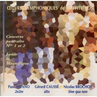 Oeuvres symphoniques de Griffith Rose