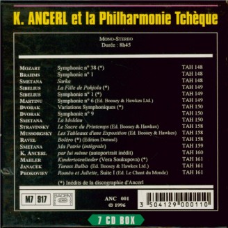 Ancerl et la Philharmonie tchèque