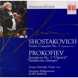 CHOSTAKOVITCH - Masur - Concerto pour violon et orchestre n°1 en la mine