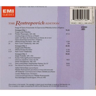 The Rostropovitch Edition