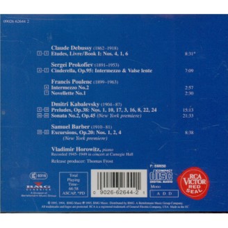 The Private Collection Live Performances from Carnegie Hall 1945-1949
