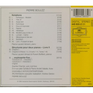 BOULEZ - Boulez - Notations