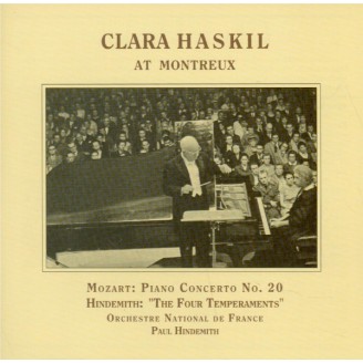 MOZART - Haskil - Concerto pour piano et orchestre n°20 en ré mineur K.4