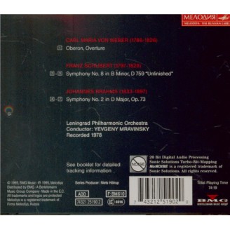 WEBER - Mravinsky - Oberon : ouverture