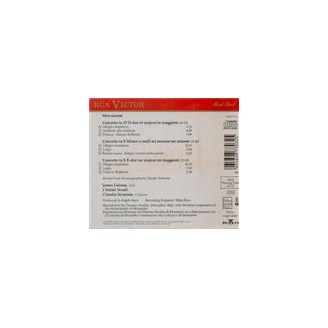 MERCADANTE - Galway - Concerto pour flûte et orchestre à cordes n°2 en m