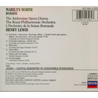 ROSSINI - Horne - Airs d'opéras