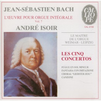 L'Oeuvre pour Orgue Intégrale Vol.7 : Le maître de l'orgue Weimar - Leipzig