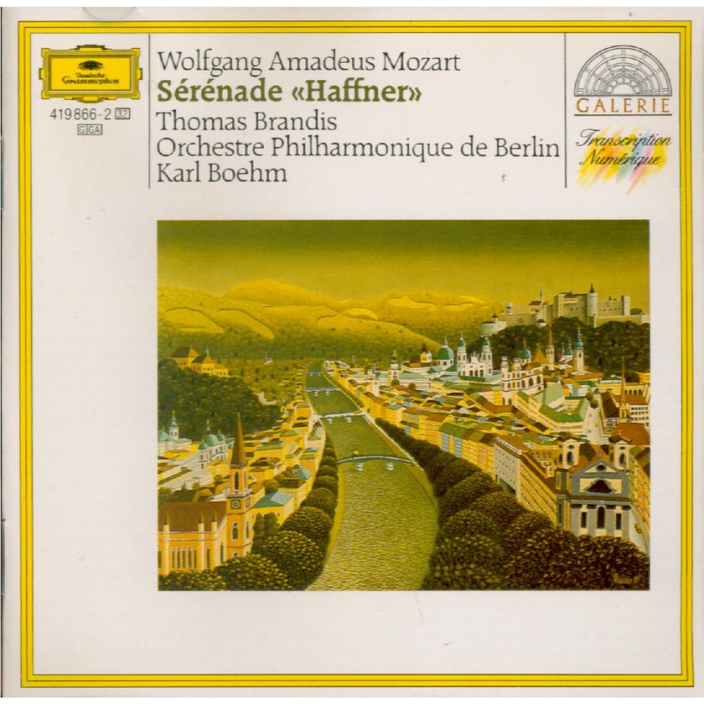 MOZART - Böhm - Sérénade n°7, pour orchestre en ré majeur K.250 (K6.248b