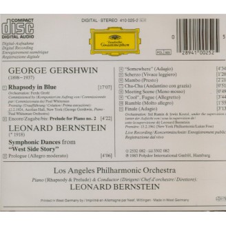 BERNSTEIN - Bernstein - West Side story : danses symphoniques