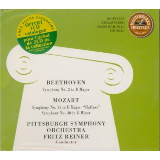 MOZART - Reiner - Symphonie n°35 en ré majeur K.385 'Haffner'