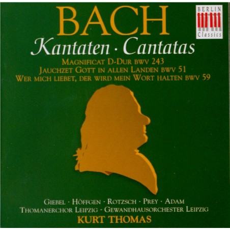 BACH - Thomas - Wer mich liebet, der wird mein Wort halten, cantate pour