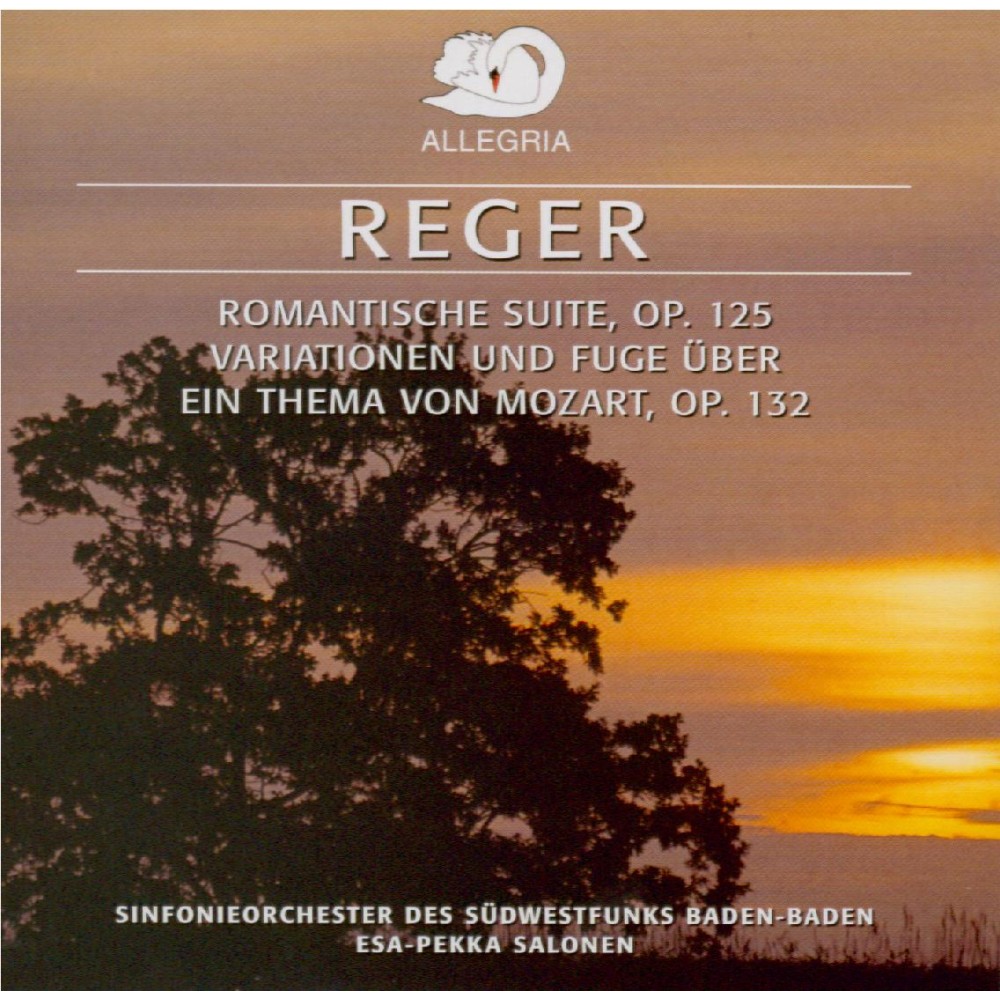 REGER - Salonen - Suite romantique, pour orchestre op.125
