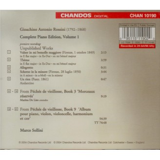 Complete Piano Edition Vol.1