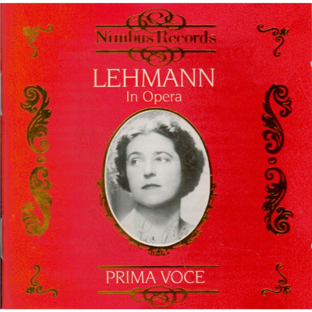 Lotte Lehmann 1916 / 1921 Vol.1
