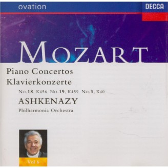 MOZART - Ashkenazy - Concerto pour piano et orchestre n°18 en si bémol m