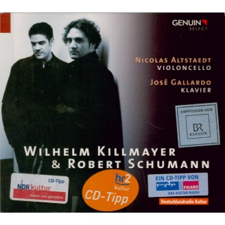 SCHUMANN - Altstaedt - Trois romances op.94 : version pour violoncelle e