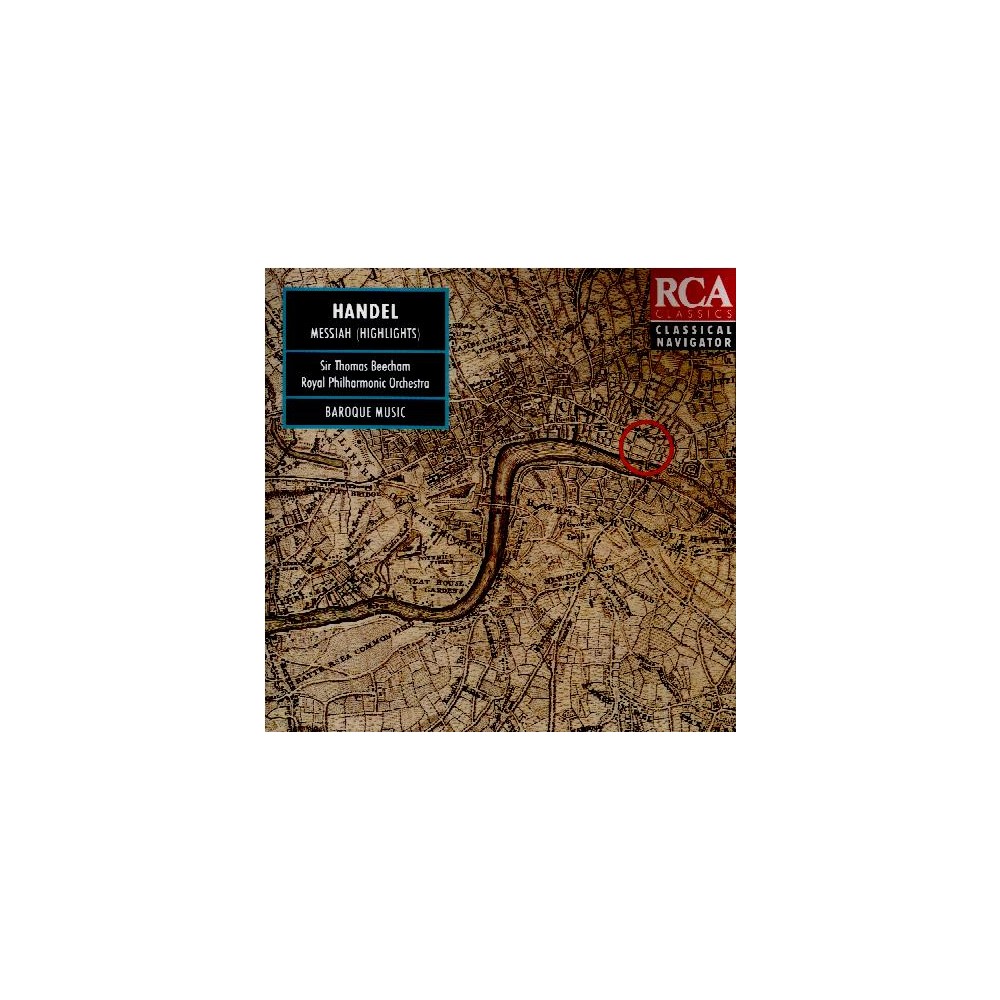 HAENDEL - Beecham - Messiah (Le Messie), oratorio HWV.56 : extraits
