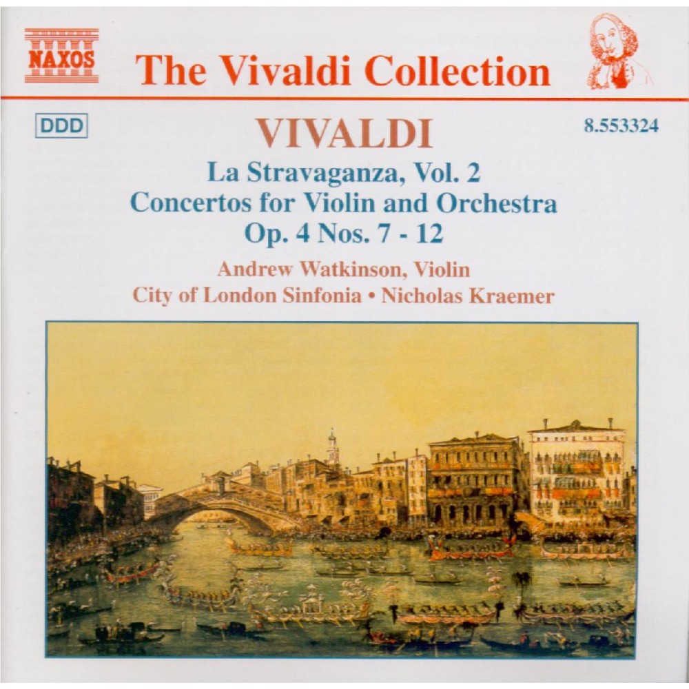 VIVALDI - Kraemer - Concerto pour violon, cordes et b.c. en do majeur op