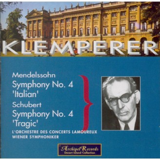 SCHUBERT - Klemperer - Symphonie n°4 en do mineur D.417 'Tragique'