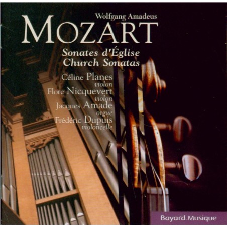 MOZART - Planes - Sonate d'église n°11, pour orgue et cordes en ré majeu
