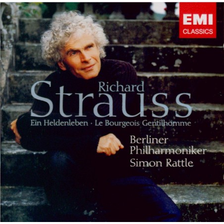 STRAUSS - Rattle - Ein Heldenleben, poème symphonique pour grand orchest