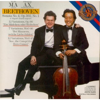 BEETHOVEN - Ma - Sonate pour violoncelle et piano n°4 op.102 n°1