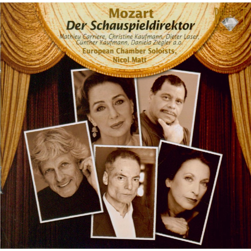 MOZART - Matt - Der Schauspieldirektor (Le directeur de théâtre), singsp