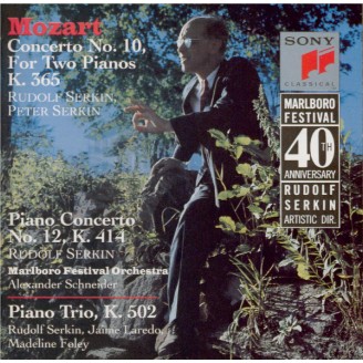 MOZART - Serkin - Concerto pour deux pianos et orchestre n°10 en mi bémo