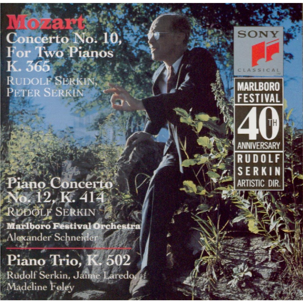 MOZART - Serkin - Concerto pour deux pianos et orchestre n°10 en mi bémo