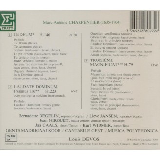 CHARPENTIER - Devos - Te Deum H.146
