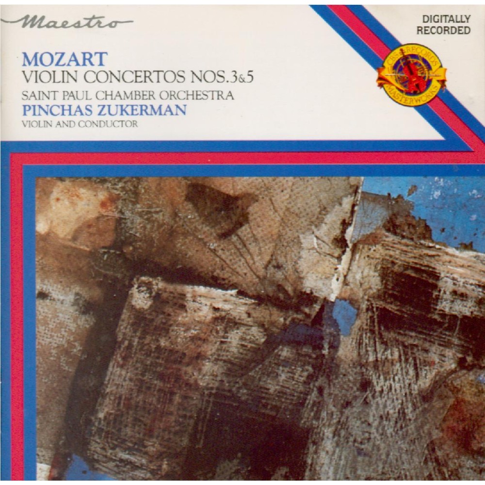 MOZART - Zukerman - Concerto pour violon et orchestre n°3 en sol majeur