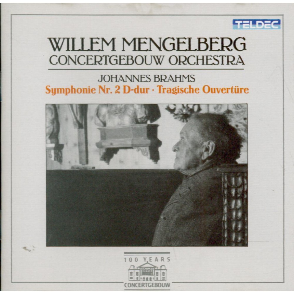 BRAHMS - Mengelberg - Symphonie n°2 pour orchestre en ré majeur op.73..
